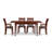 Sarah 4 - Person Solid Wood Top Four Leg Dining Set-16848866-37101029-39921237