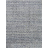 Hand-Knotted High-Quality Blue and Beige Area Rug