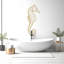 Adhésif décoratif hippocampe - décor de salle de bain animaux de mer
 321DRE-1772520595-1772520604