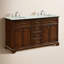 Ensemble de meuble-lavabo double 60 po Hermes-1138483687