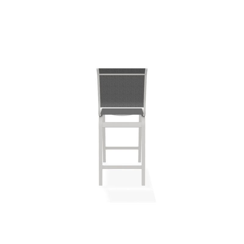 Tabouret de bar 26 po Holna, Titane Sunbrella®, Neige texturée