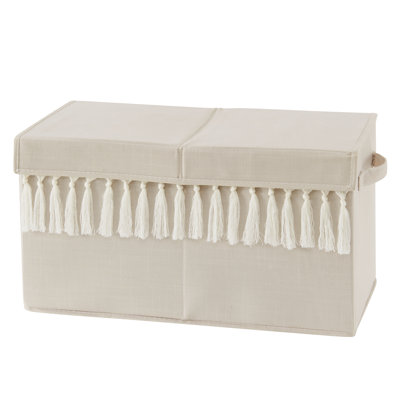 Boho Fringe Sweet Jojo Designs Fabric Toy Box