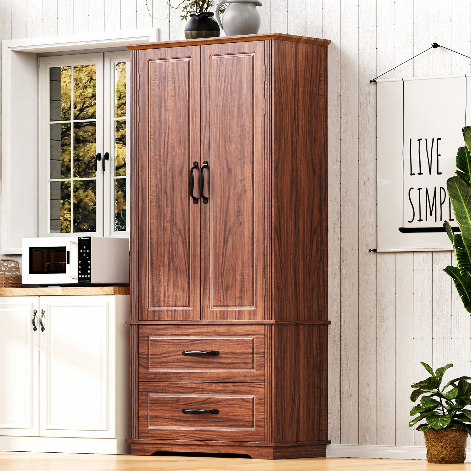 Lark Manor™ Aralene 70.98'' Kitchen Pantry | Wayfair