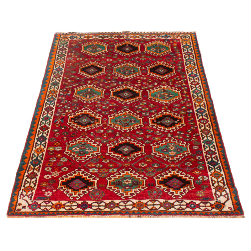 Tapis unique rectangulaire en laine 4 pi 9 po x 8 pi 4 po Azaira