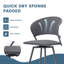 Ensemble de bar d'extérieur 3 pièces avec tabouret de bar Siwivel-102341280