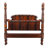 Solid Wood Four Poster Bed