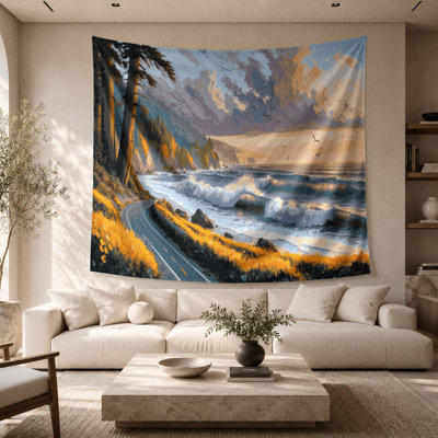 Tapisserie murale «USA State California»