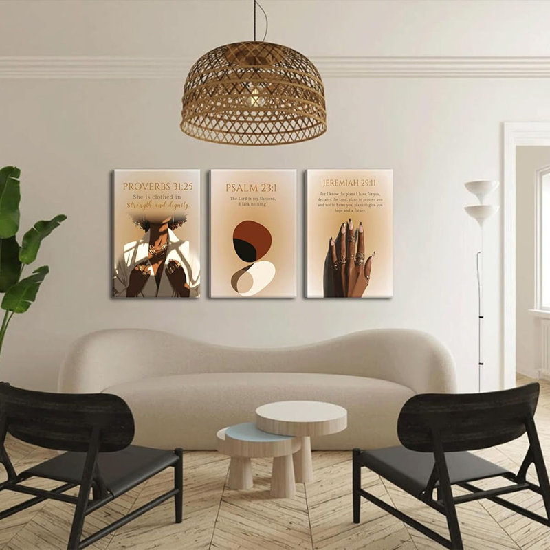 3 Piece Wrapped Canvas Print
