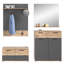 Gyzelle Hall Tree with Bench and Shoe Storage