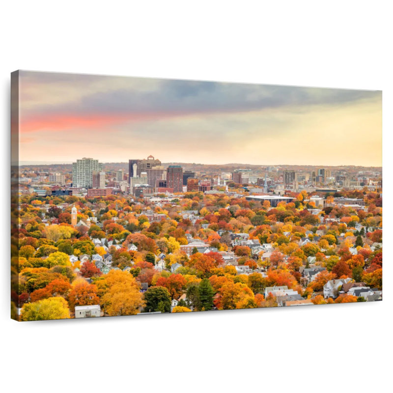 Rorry New Haven Connecticut, 8" H x 12" W