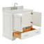 Meuble-lavabo simple avec plateau Abshire 37-121646124-93359366