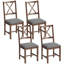 Linen Upholstered Side Chair