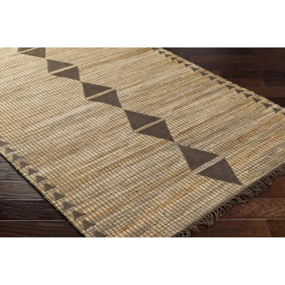 Dulcie Handmade Jute / Sisal Brown Rug