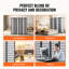 Paravent à 6 panneaux pliable, cloison noire de style japonais pour la décoration intérieure dans la maison et la chambre à coucher, paravent portatif en bois massif respirant à 360 °, écran de 95 pouces Office Easy