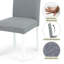 Set of 4 Classic Style Solid Wood Upholstered Waterproof Falabella Dining Chairs, Kitchen Chairs,  Armless Side Chairs, Modern Side Chairs, Espresso Colour-108829719-108829720