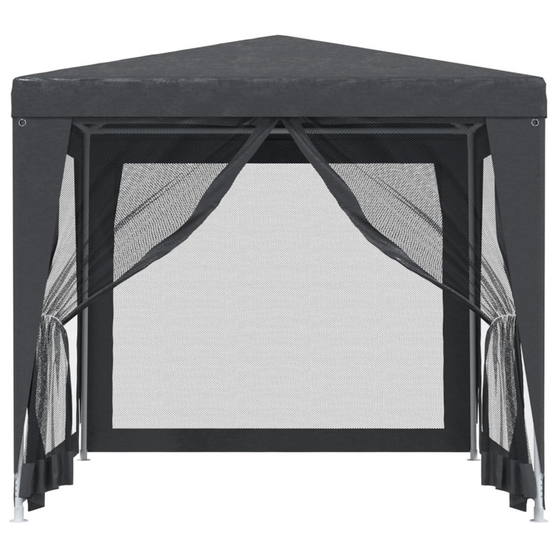 2.5 x 2.5m Iron Party Tent, Anthracite, Anthracite