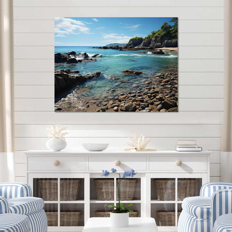 Rocky Beach Rocky Horizon II, Toile tendue, H 30 po x l 40 po x P 1,5 po