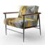 Vivid I - Chaise rembourrée avec accoudoirs-1058125789