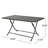 Belynda Extendable Metal Base Dining Table