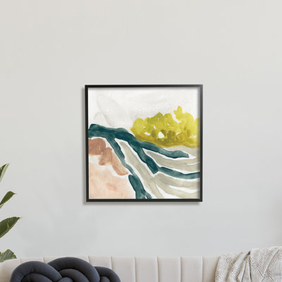 Ae-530 " River Stream Running Soft Abstract Nature Landscape "