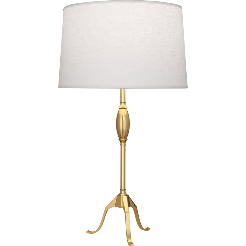 Grace Tripod Table Lamp, Modern Brass