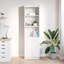 Highboard 50X35x180 Cm Engineered Wood-1897897320