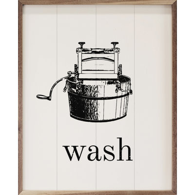 Wash With Icon White