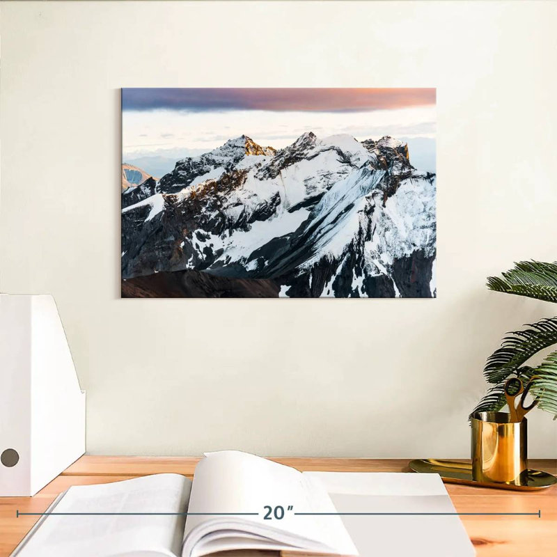 Alvord Snowy Mountain Peaks, H 8 po x l 12 po