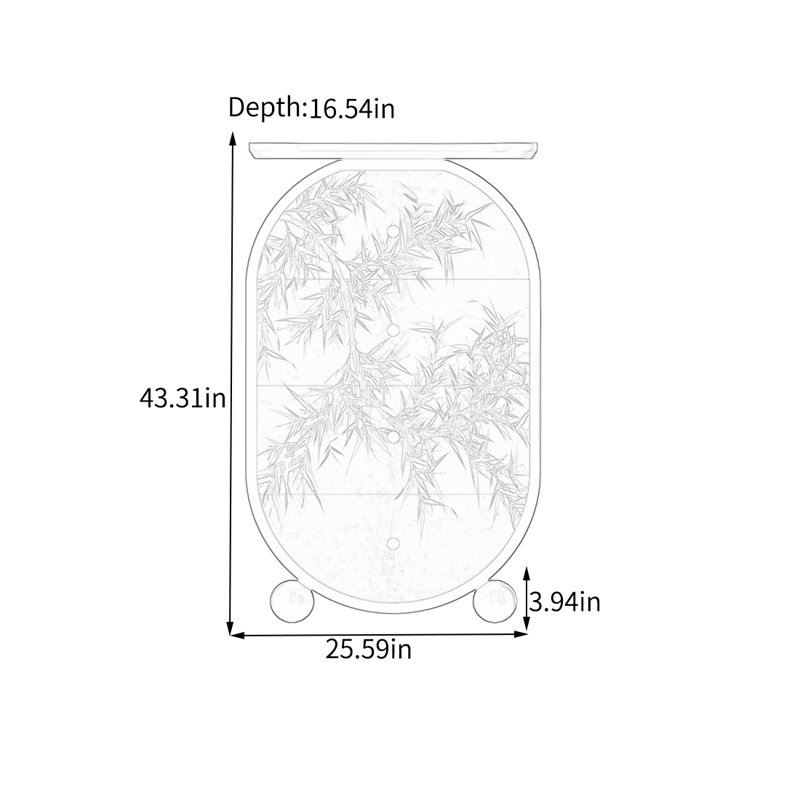 Armoire spacieuse en pin avec quatre tiroirs, Noir