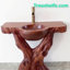 Décoration de meuble-lavabo intégré