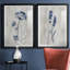 «Indigo Botanical I», ensemble de 2 reproductions d'impressions-291994799-291994768-354319582