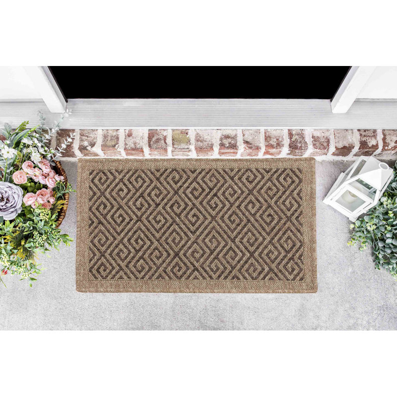 Whidden Geometric Area Rug, Rectangle 50 x 80cm