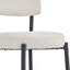 Ensemble de 2 tabourets de bar rembourrés en tissu Modern Teddy-838444208-838444211