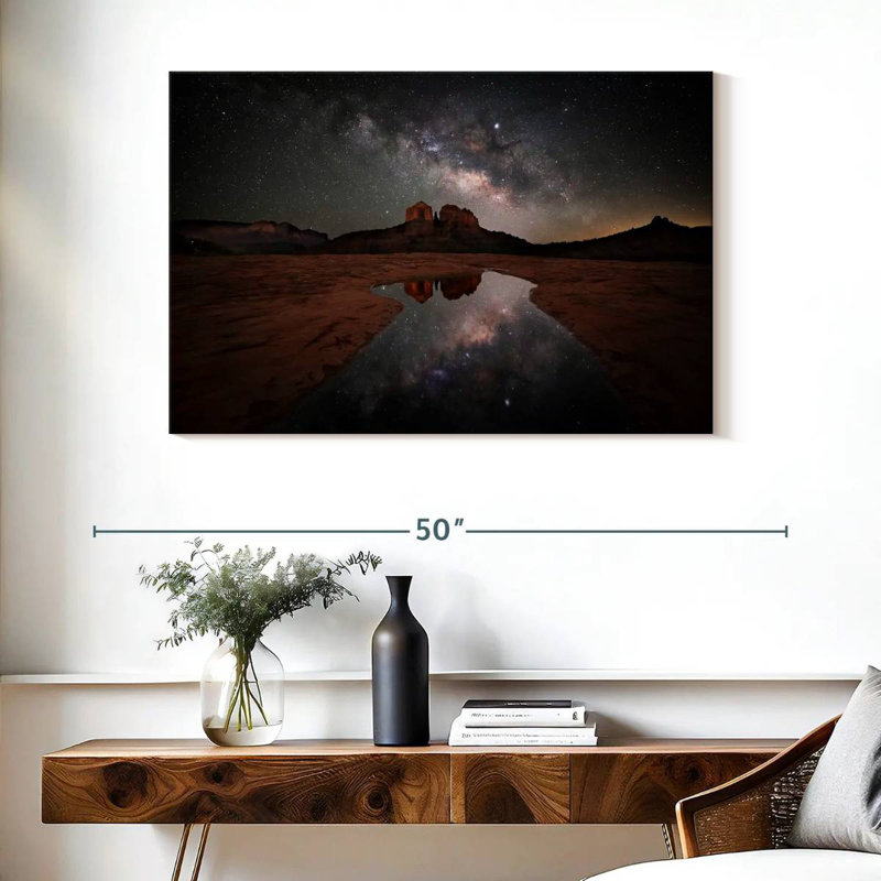 Voie Lactée Oberle et piscine réfléchissante Sedona