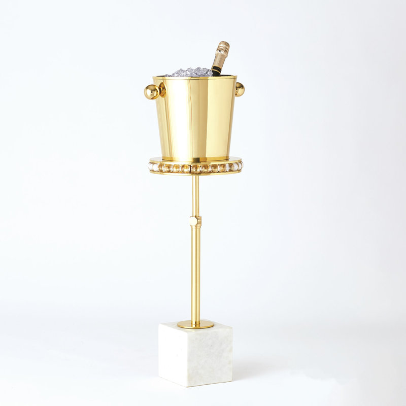 Margot Side Table, Brass
