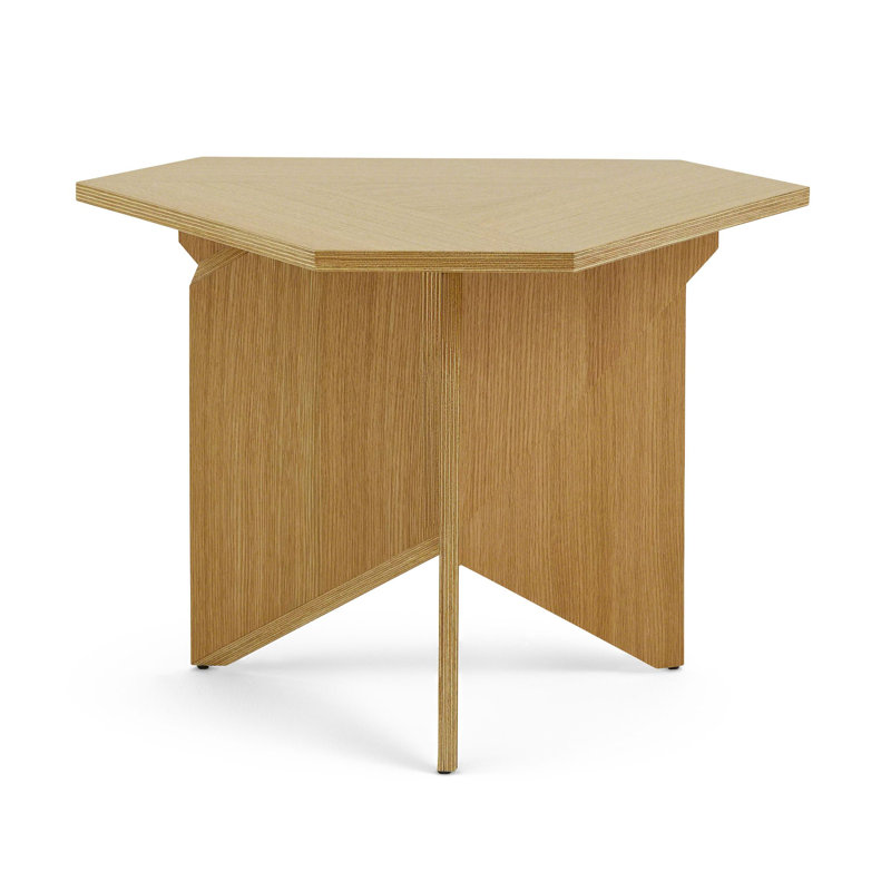 Frank Lloyd Wright Rockford Table, Oak Wood