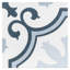 Carreau de porcelaine pour plancher et mur 9-3 / 4 po x 9-3 / 4 po Merola