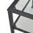 ClickDecor Maddox 2-Tier Tempered Glass Coffee Table with Metal Frame-178341228