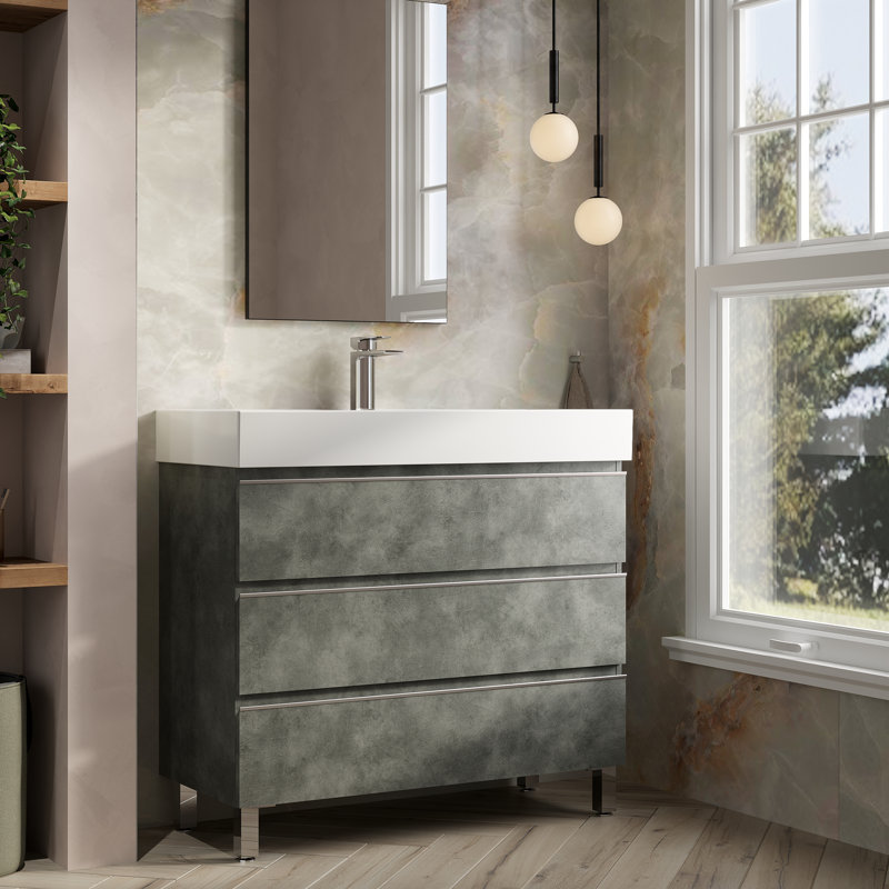 Aamin Bathroom Vanity with Basin