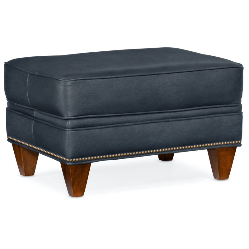 Reddish Ottoman, Natural, New Classiques, Aline Fumo Genuine Leather