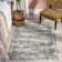 Tapis noir / gris Abbie