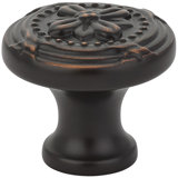 Oversized Ribbon and Reed 1 1/4" Diameter Mushroom Knob