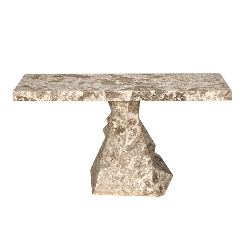 Tilden Console, Marble, White