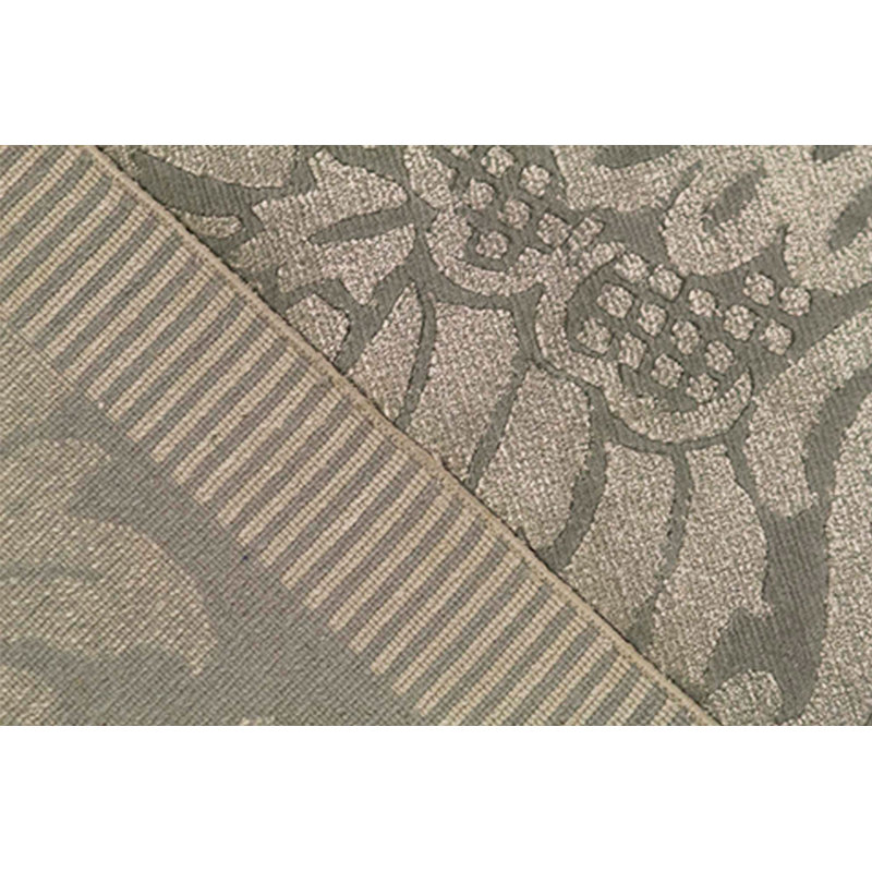 Tapis vert clair noué à la main de haute qualité