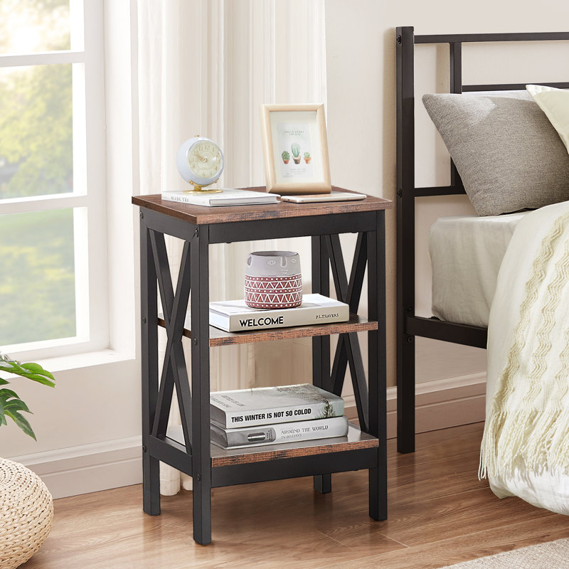 Morant End Table Set, Brown
