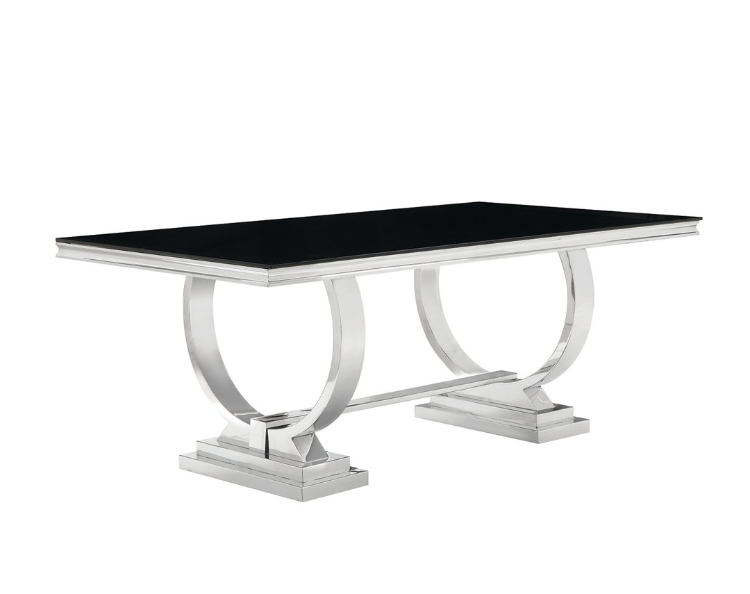 Westhampton Dining Table Willa Arlo™ Interiors Top Color/Base 