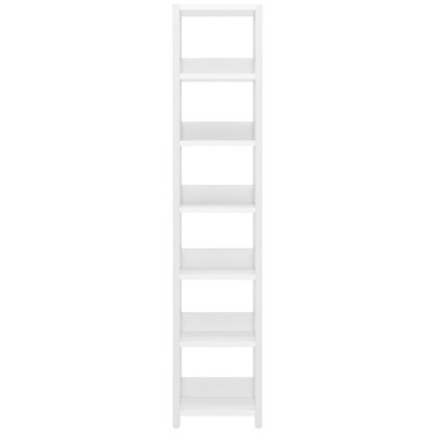 Étagère d'angle à 6 niveaux, étagère de rangement étagère étroite