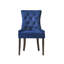 Ensemble de 2 chaises de salle à manger rembourrées en tissu-84951431-84951429