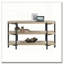 Console, finition brune