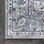 Tapis moderne persan rétro à motif de médaillons gris clair / multicolore Laymon-215762316